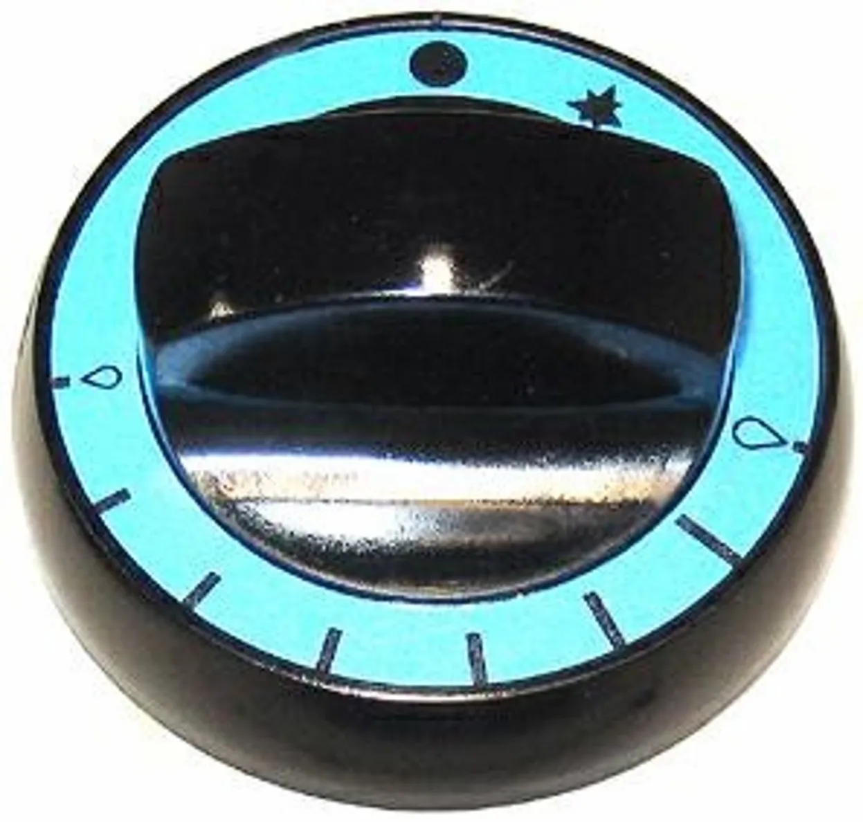 MANOPOLA FORO MEZZALUNA d. 8 X 6,5 MM. PEL25 FORNO PROFESSIONALE 700 MODULAR