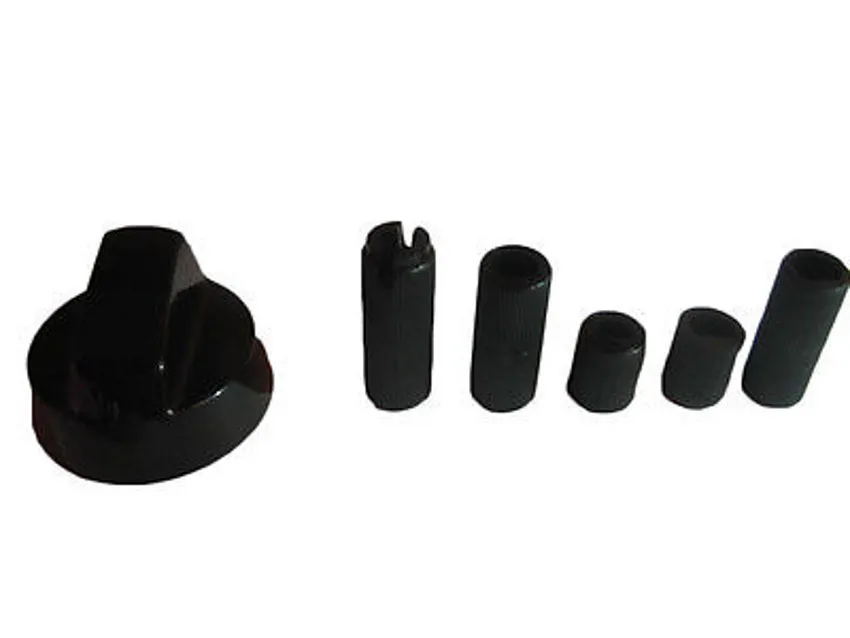 MANOPOLA POMELLO CUCINA PIANO COTTURA NERA UNIVERSALE