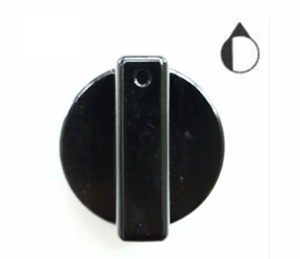 MANOPOLA POMELLO PIANO COTTURA CANDY SOVRANA D.35mm Nero 41019601