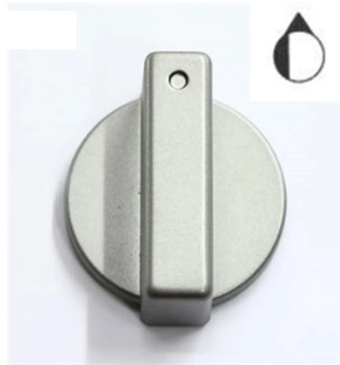 MANOPOLA POMELLO PIANO COTTURA SOVRANA CANDY D.38mm Silver