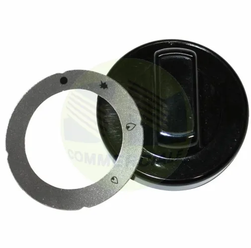 MANOPOLA UNIVERSALE CUCINE DA RISTORANTE ATTACCO DA 10 diametro 70mm INDUSTRIALE