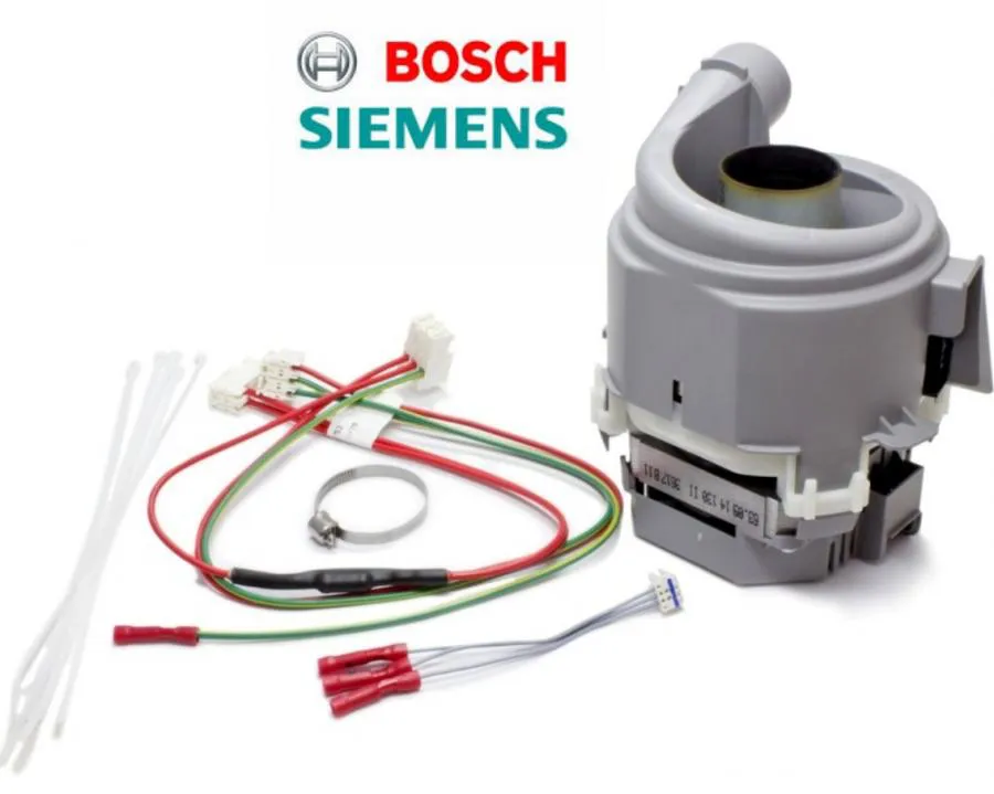 MOTOPOMPA MOTORE CALORE LAVASTOVIGLIE BOSCH SIEMENS 644997 654575