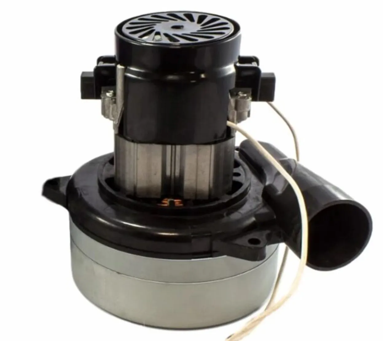 MOTORE BISTADIO ASPIRAPOLVERE 1200 WATT INDUSTRIALE Alt.180mm diam 144mm Tubo