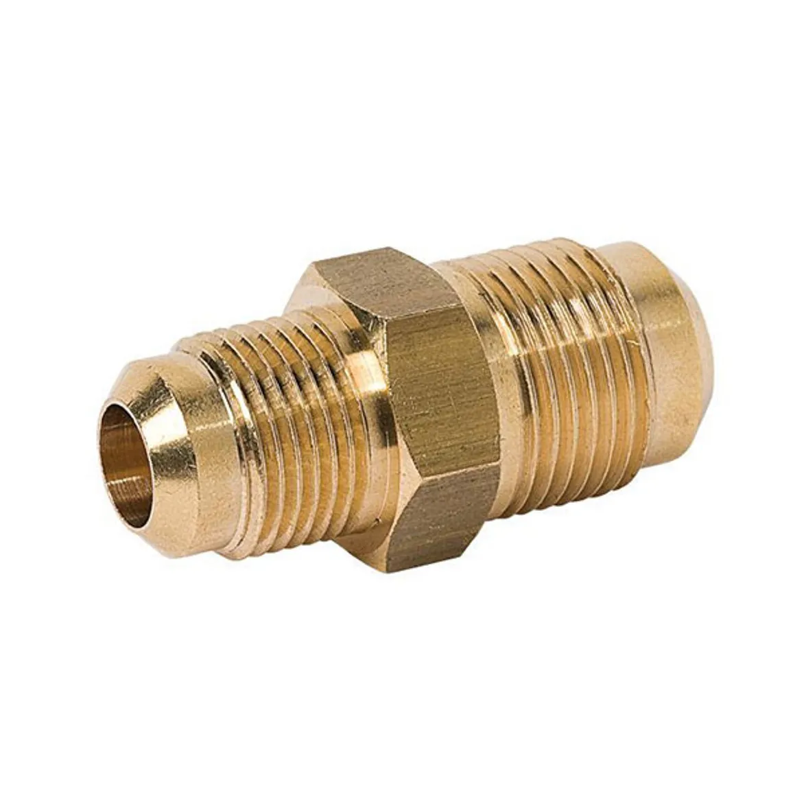 NIPLEX RACCORDO OTTONE RIDOTTO DA 3/8 A 1/2 m/m TUBO RAME CLIMATIZZATORE