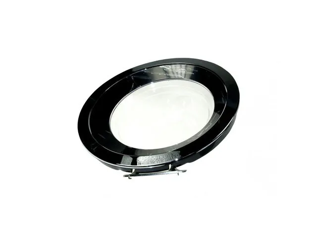 OBLO\' PORTA LAVATRICE COMPLETA CERNIERA BEKO ORIGINALE 2429800300 CROMATA