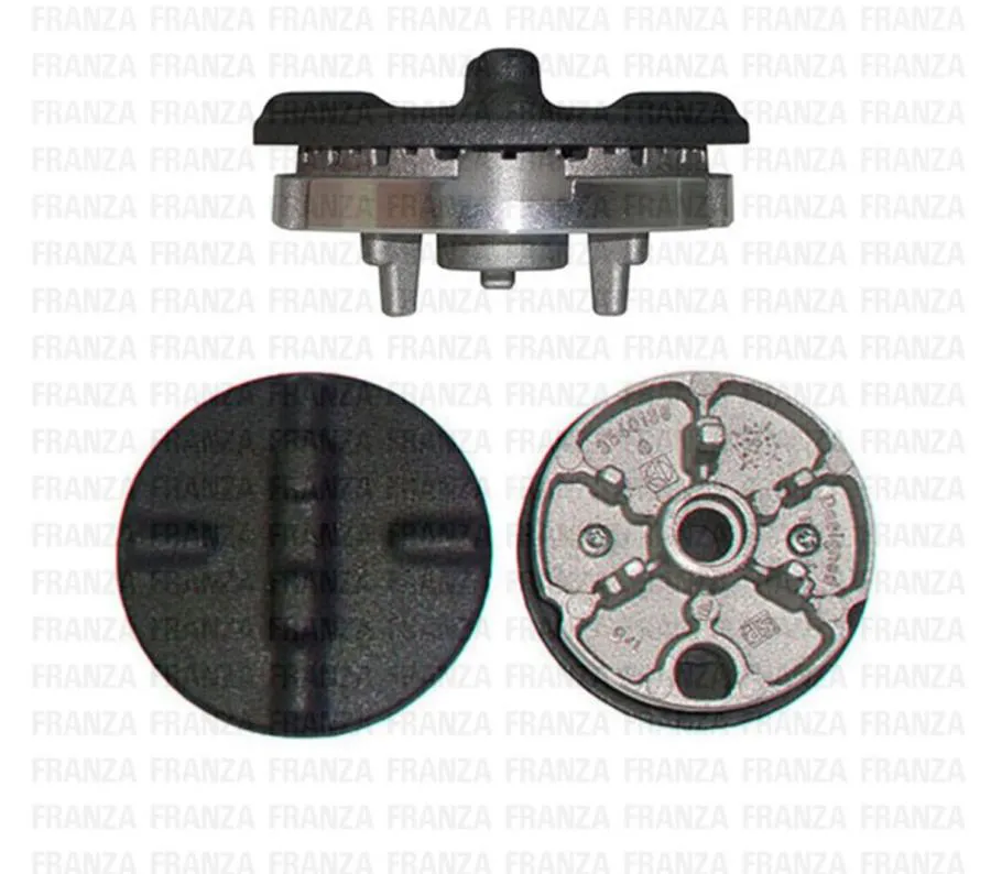 ORIGINALE Piattello GHISA Piccolo OPACO DM.57MAX BRUCIATORE ELECTROLUX REX