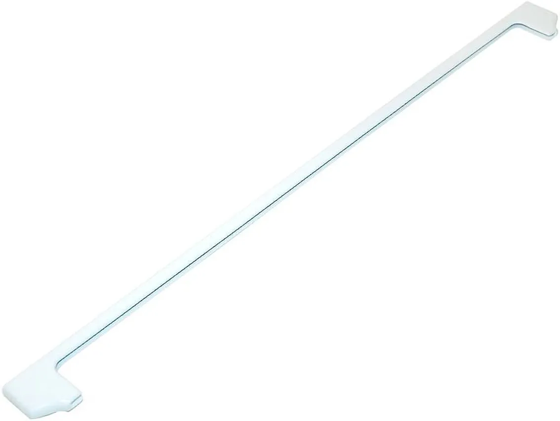 PROFILO ANTERIORE RIPIANO VETRO FRIGORIFERO BEKO ORIGINALE 455mm 