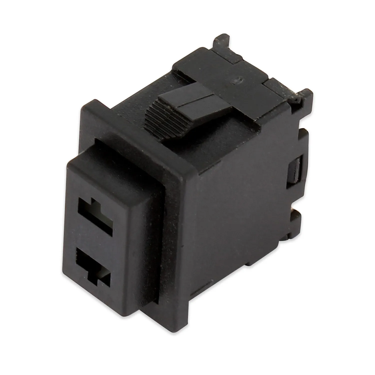 Pulsante 19X13 push con asole su tasto 250V - 10A