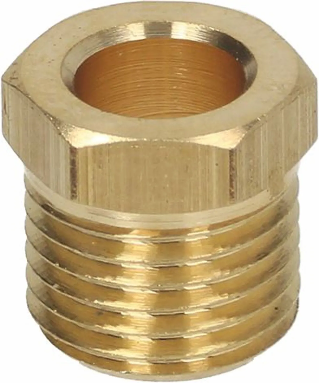 RACCORDO PER TUBO d. 6MM. MOD.140/150/160 filetto M10x1 mm - altezza 10,5 mm