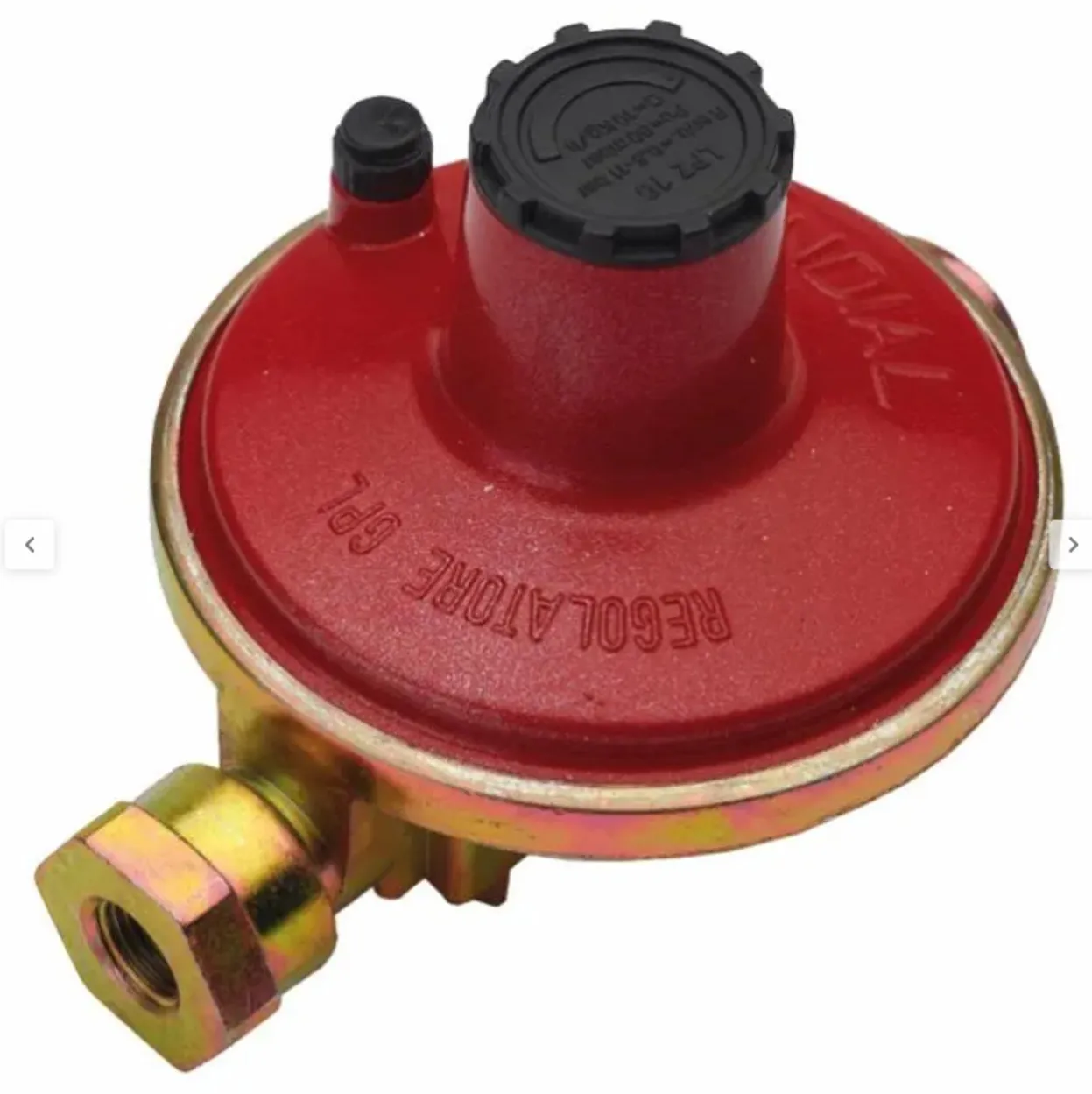 REGOLATORE 10KG BP PER CENTRALINE F 1/2 1/2 TARATURA FISSA MONDIAL