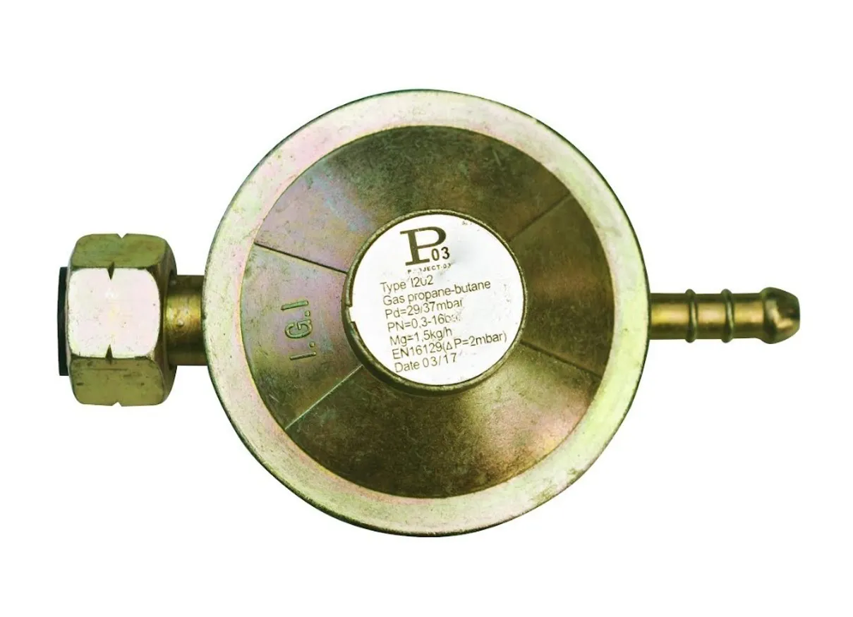 REGOLATORE BOMBOLA STUFE BASSA PRESSIONE TARATURA FISSA
