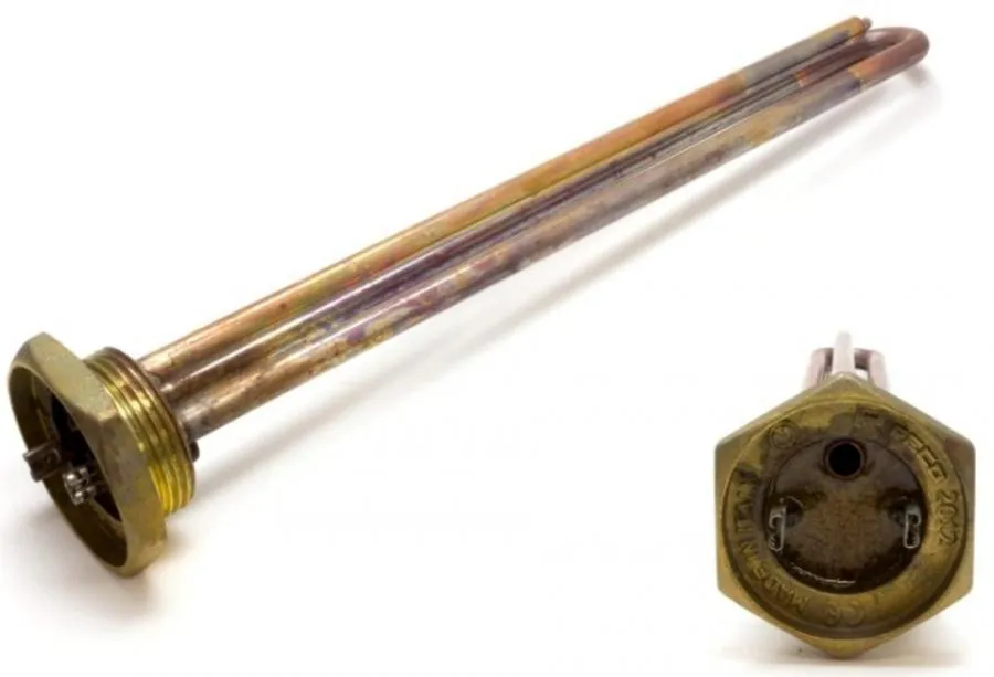 RESISTENZA 1200W A FILETTATURA VITE SCALDABAGNO ELETTRICO 28CM