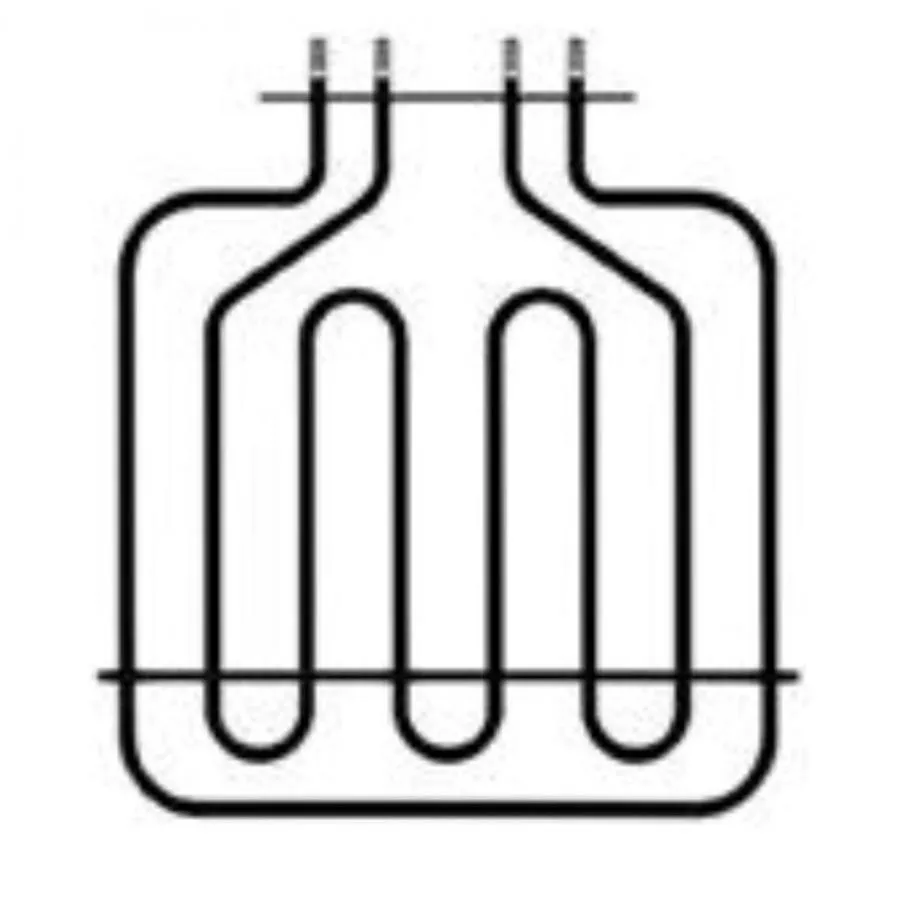 RESISTENZA DOPPIA CIELO FORNO BOMPANI ARDO 700 W X 2000 W GRILL