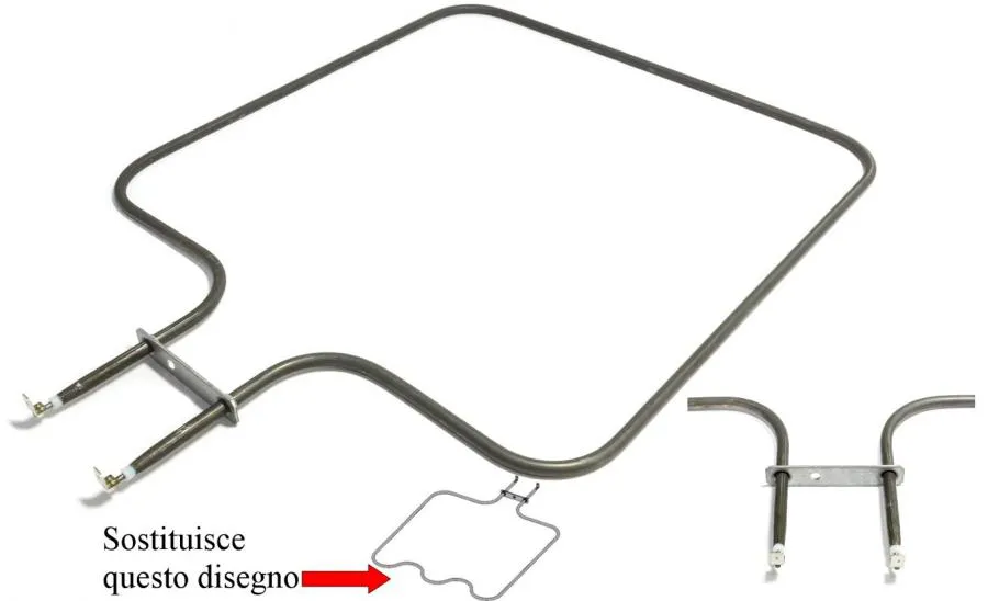 RESISTENZA FORNO INFERIORE CUCINA REX ELECTROLUX AEG 8072470027 - 1000W