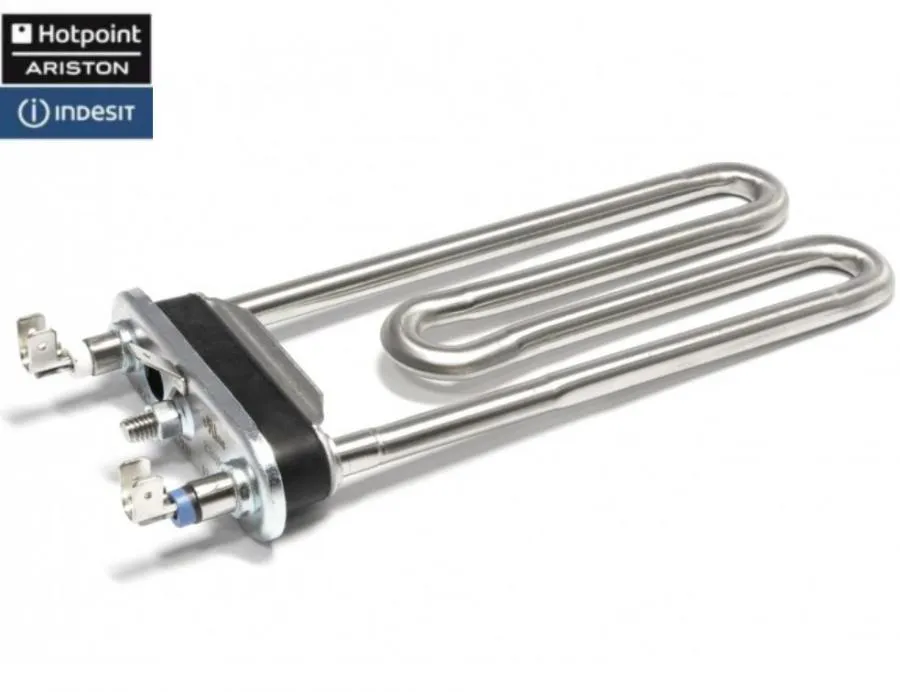 RESISTENZA LAVATRICE ARISTON INDESIT 1700 WATT CON FORO TERMOSTATO 094715