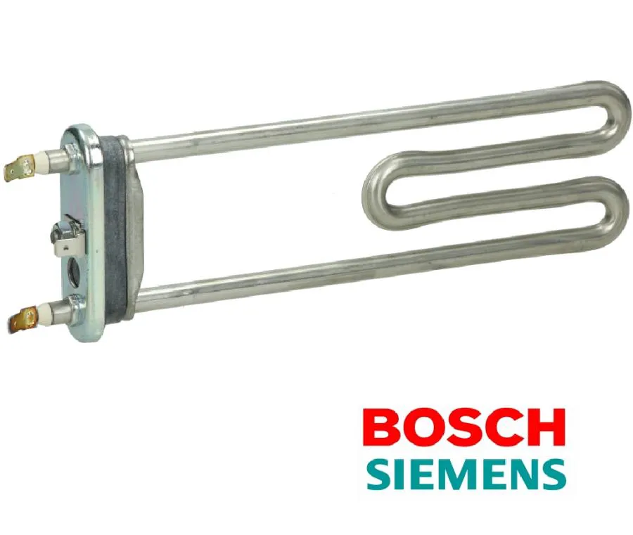 RESISTENZA LAVATRICE BOSCH SIEMENS 2000 WATT lunghezza 27cm