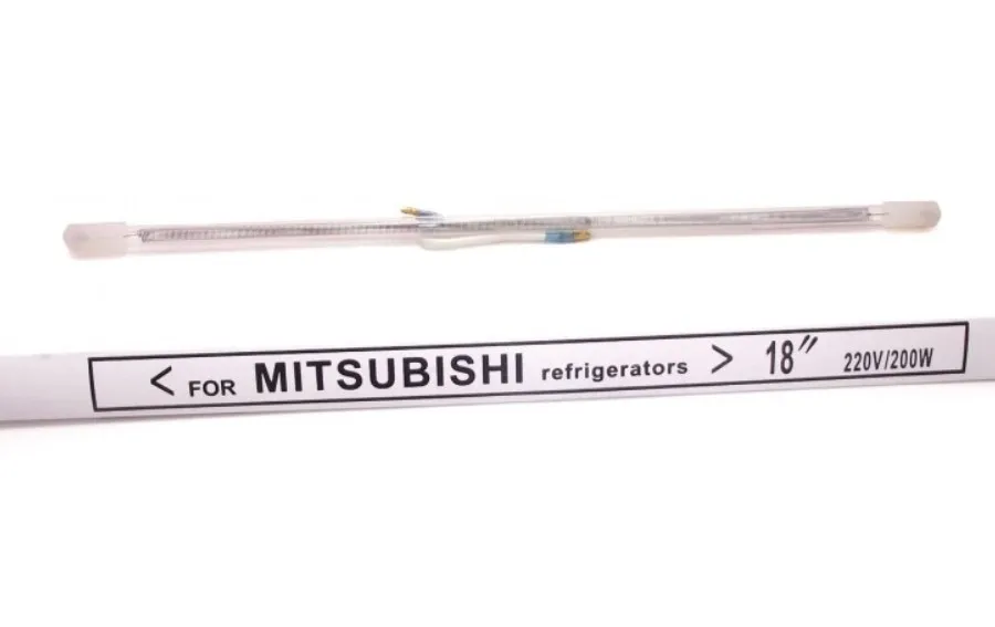 RESISTENZA vetro NO FROST DI SBRINAMENTO frigorifero  200W,  TOTALE CM 45.5