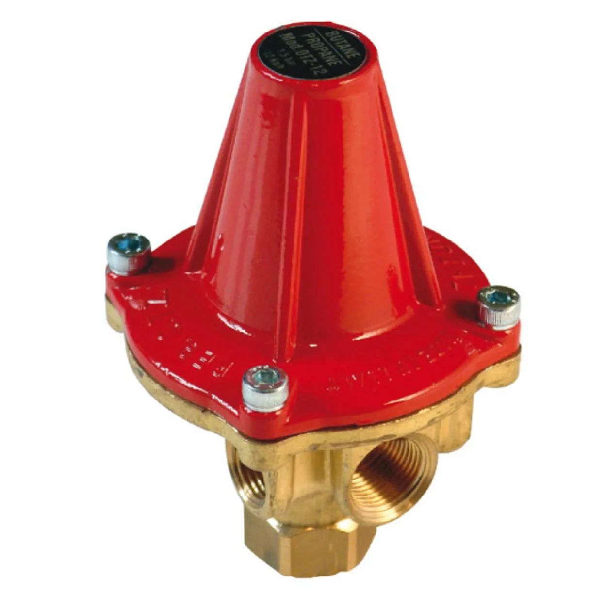 Riduttore alta pressione corpo ottone coperchio zama taratura fissa 25KG 1,5BAR