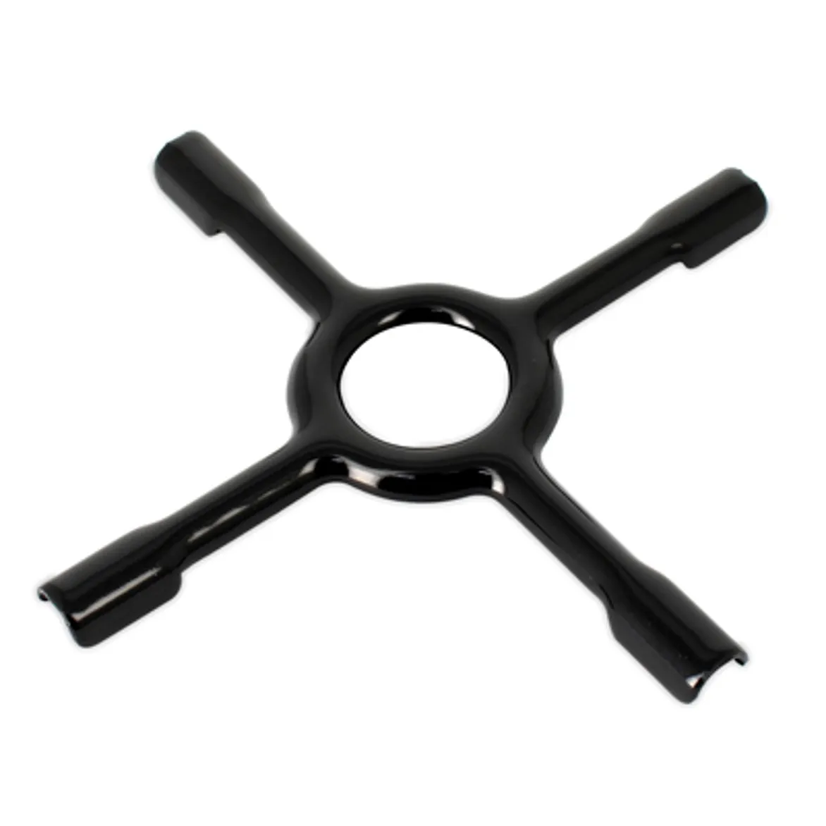 RIDUZIONE FUOCO CAFFETTIERA LAMIERA SMALTATA NERO L.150MM