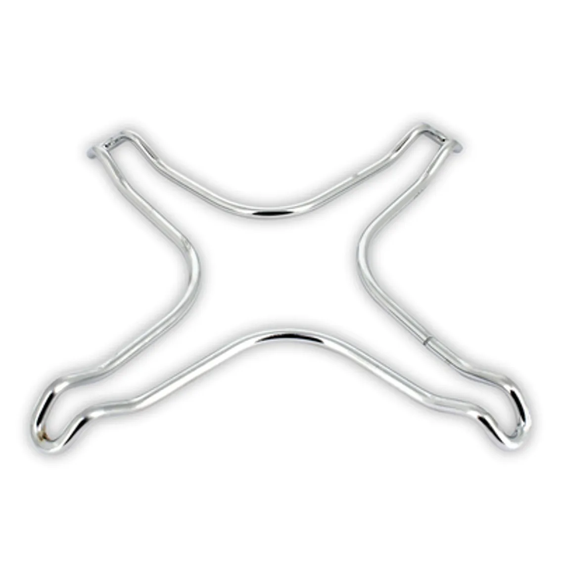 RIDUZIONE PICCOLA FUOCO CAFFETTIERA 4 PUNTE CROMATO L.130MM UNIVERSALE