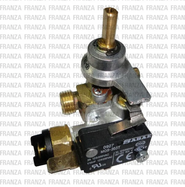 RUBINETTO VALVOLATO CON INTERRUTTORE MICROSWITCH PIANI COTTURA NARDI E VARIE