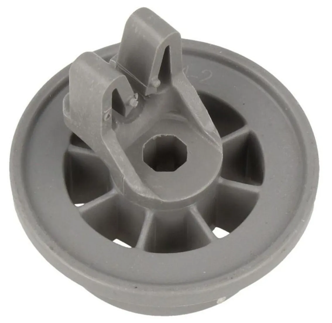 RUOTA GRIGIA CESTELLO INFERIORE LAVASTOVIGLIE VESTEL ARDO MERLONI BOMPANI 