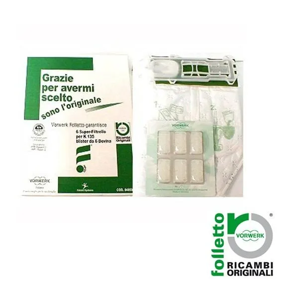 SACCHETTI   PROFUMINI DOVINA FOLLETTO VK 135 VK 136 ORIGINALE
