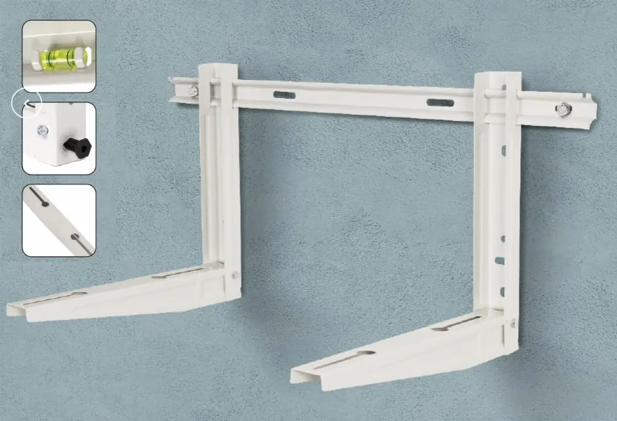 STAFFA ESTERNA CONDIZIONATORE MONTAGGIO CLIMATIZZATORE 9000 12000 18000 BTU