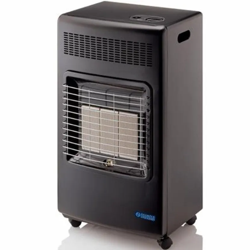 STUFA A GAS GPL PORTA BOMBOLA INFRAROSSI 4200KW OLIMPIA SPLENDID NERA