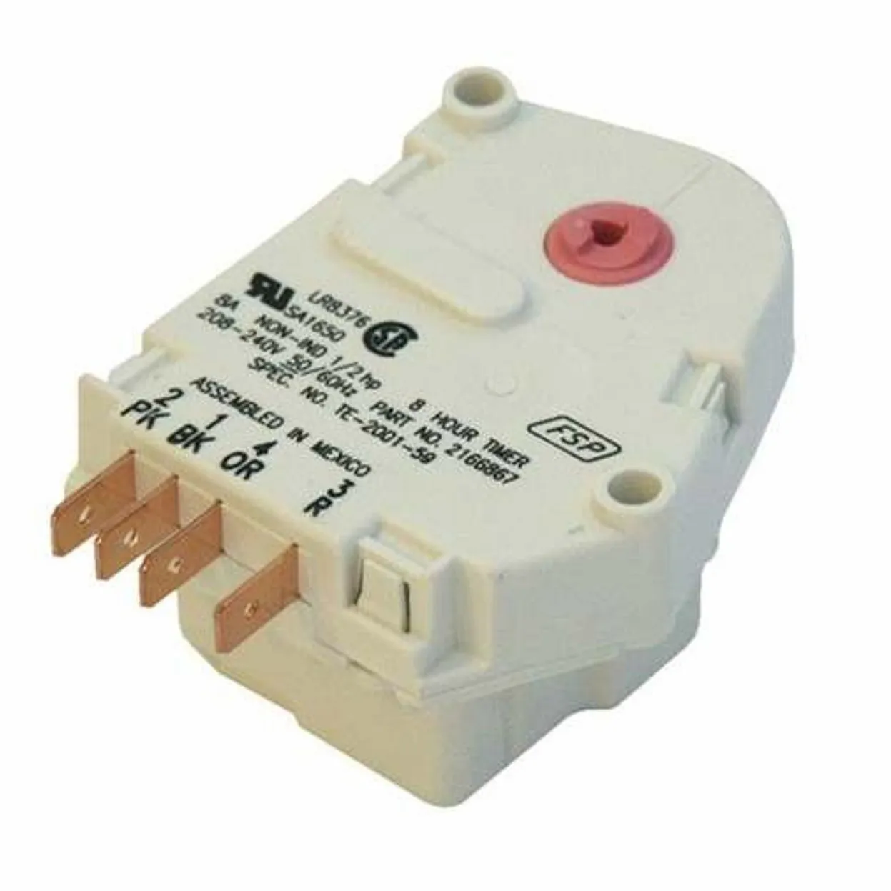 temporizzatore frigo timer LR8376 SA1650 8 ore WHIRPOOL 481928218688 SA1650 BEKO