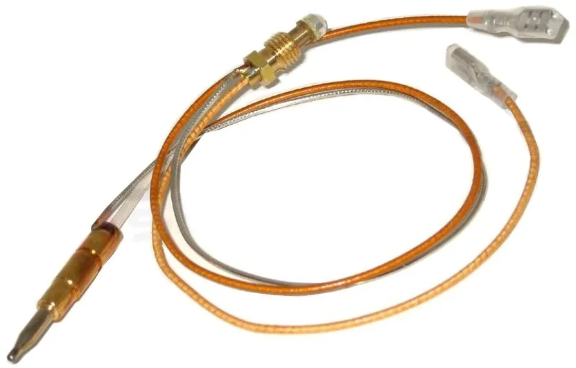 TERMOCOPPIA DOPPIA SICUREZZA STUFE A FUNGO mm.320