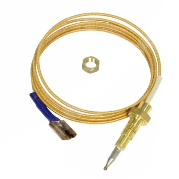 TERMOCOPPIA PIANI DI COTTURA CUCINA 38mm TESTA 29.5 mm LUNGHEZZA 70cm