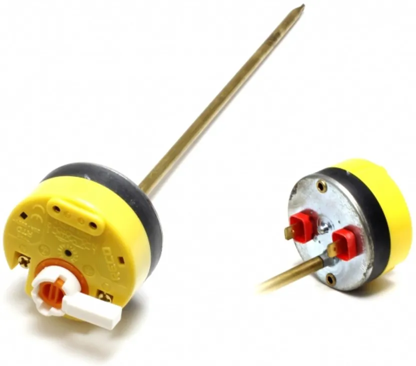 TERMOSTATO SCALDABAGNO CON SICUREZZA 74 / 93  CON LEVA RECO lunghezza 270mm