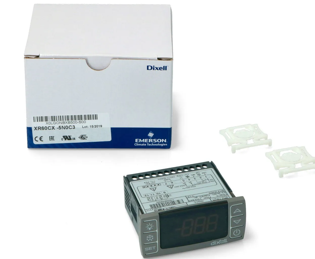 TERMOSTATO TELETERMOMETRO DIGITALE 230V DIXELL XR60CX NTC PTC