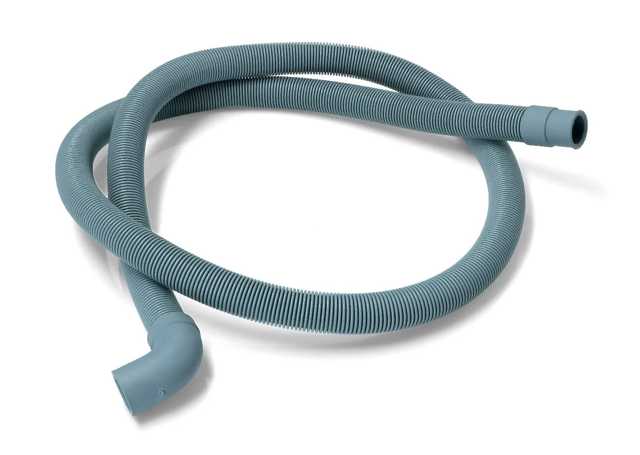 TUBO SCARICO ACQUA LAVATRICE CON PIPA. 19-22MM. LUNGHEZZA: 150CM UNIVERSALE