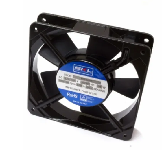 VENTILATORE QUADRATO VENTOLA RAFFREDDAMENTO FRIGO 120 X 120 MM 12 VOLT