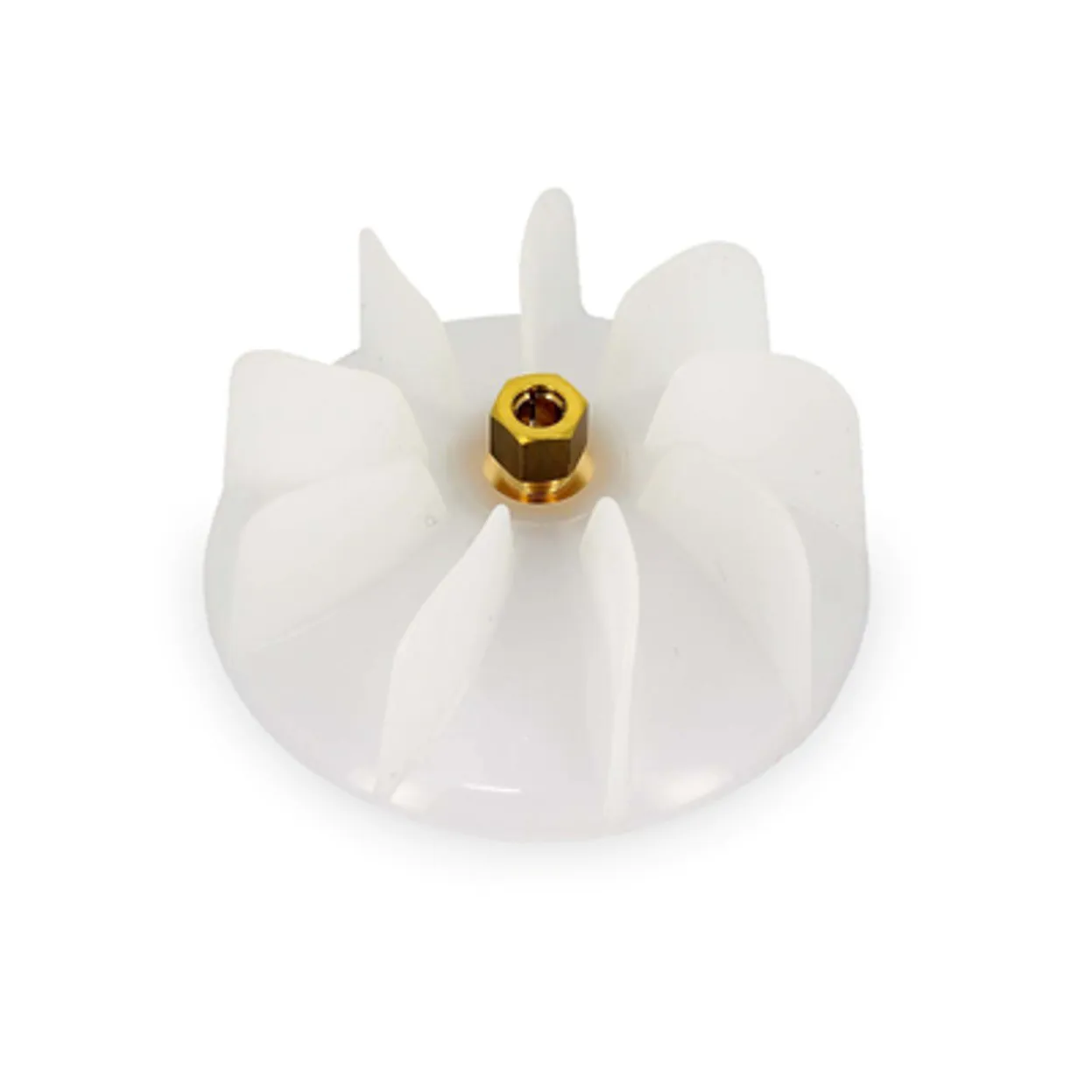 Ventola con supporto e dado fissaggio in ottone universale ASCIUGACAPELLI D64MM