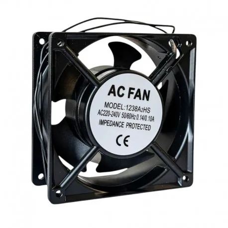 VENTOLA QUADRATO VENTOLA RAFFREDDAMENTO FRIGO 120 X 120 MM 220VOLT